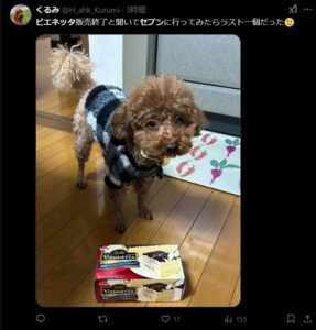 セブンにビエネッタがあったという声