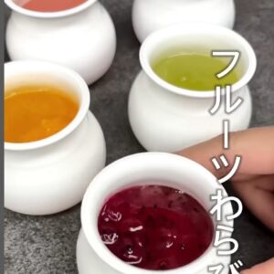 とろり天使のわらびもちのフルーツわらびもち